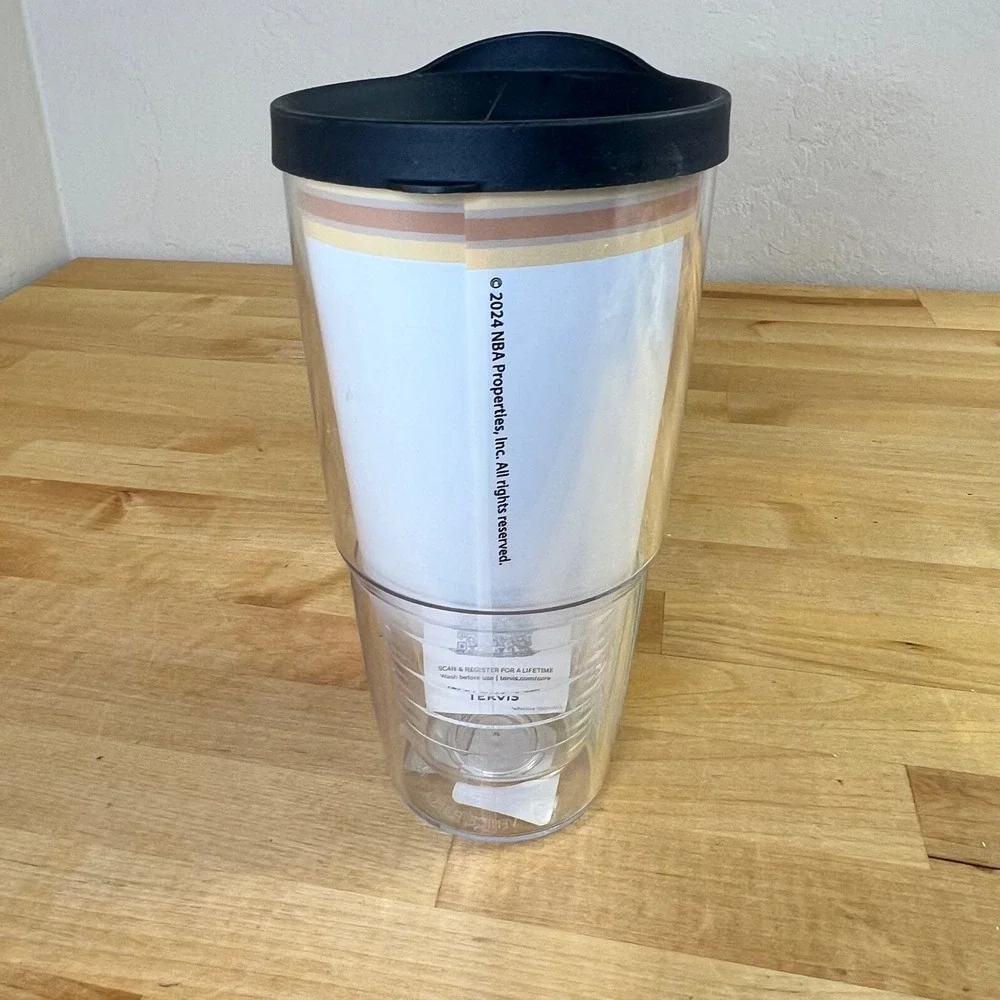 Chicago Bulls Tervis Tumbler NBA City Edition 24oz White New Insulated